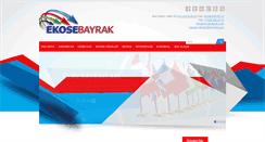 Desktop Screenshot of ekosebayrak.com